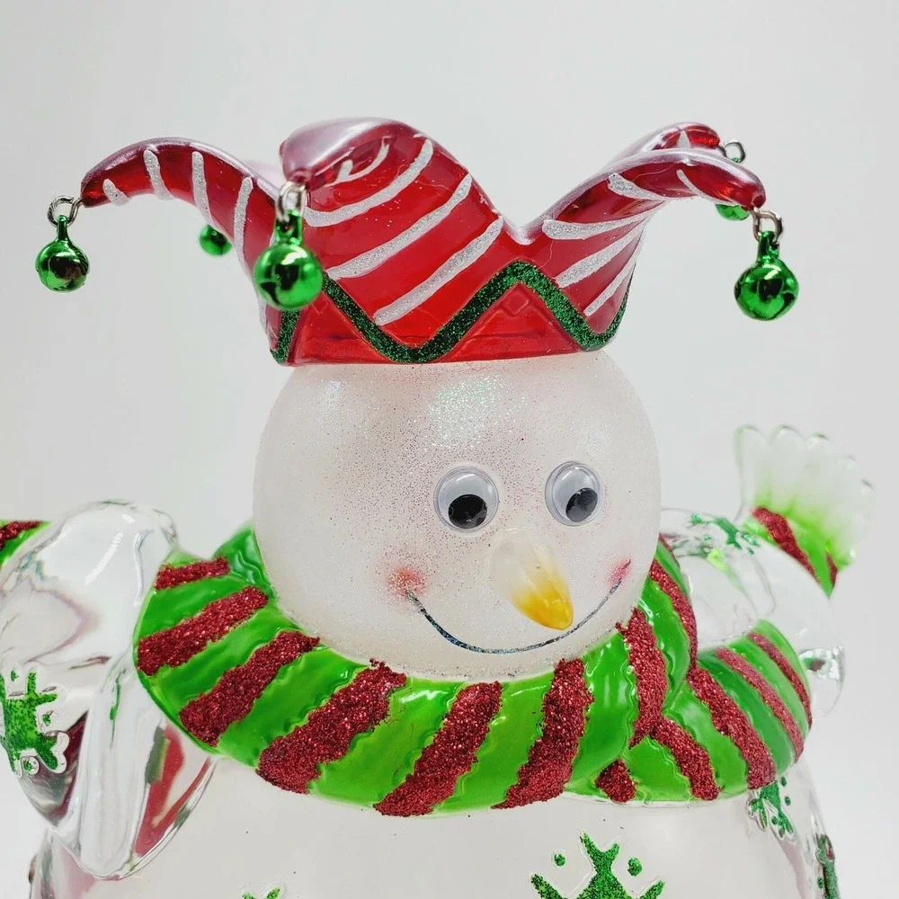 Department‎ 56 Christmas Candy Dish Snowman Flip Tops Holder Decoration